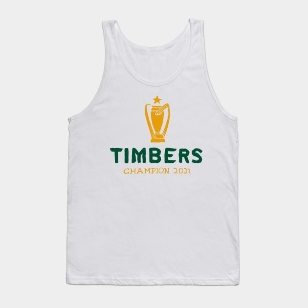 Portland Timbeeeers 05 Tank Top by Very Simple Graph